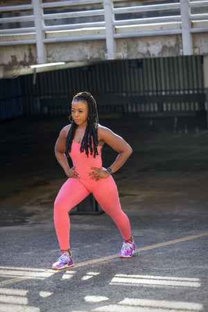 Criss Cross Jumpsuit - Amira Fit