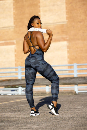 Back Out Jumpsuit - Amira Fit