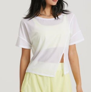 Tie Me Up Breathable Top - Amira Fit