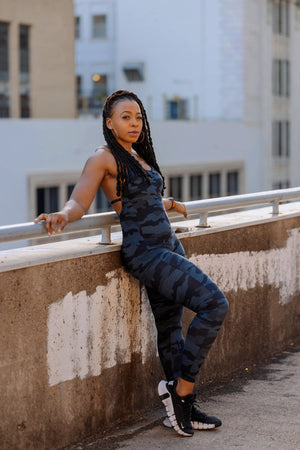 Back Out Jumpsuit - Amira Fit