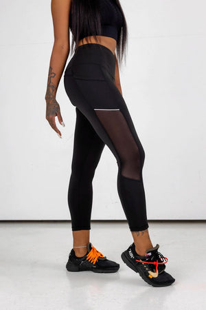 Peekaboo High-waist Leggings - Amira Fit