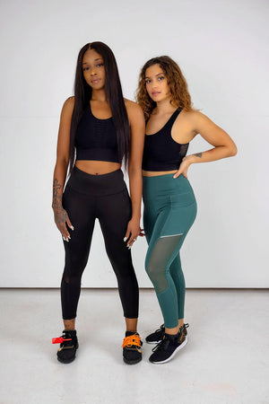 Peekaboo High-waist Leggings - Amira Fit
