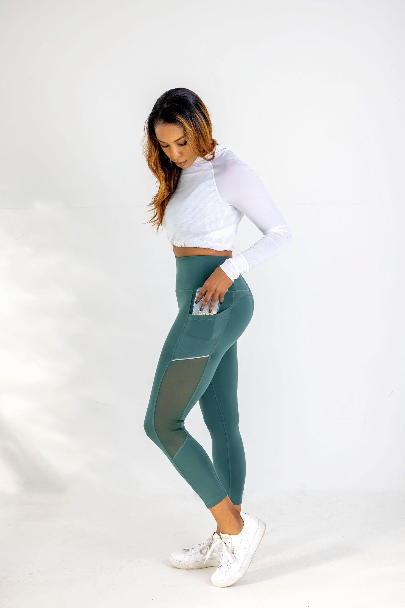 Peekaboo High-waist Leggings - Amira Fit