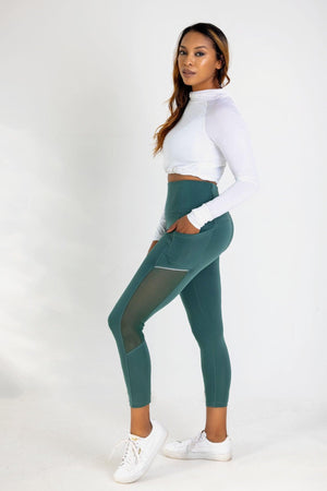 Peekaboo High-waist Leggings - Amira Fit