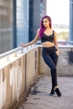 Ruched Legging Set - Amira Fit