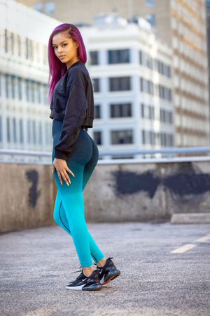 Ombre Contour Leggings - Amira Fit