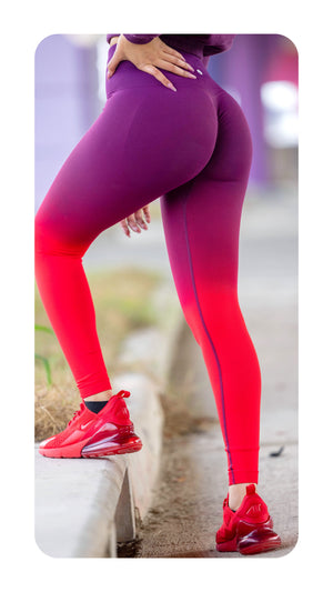 Ombre Contour Leggings - Amira Fit