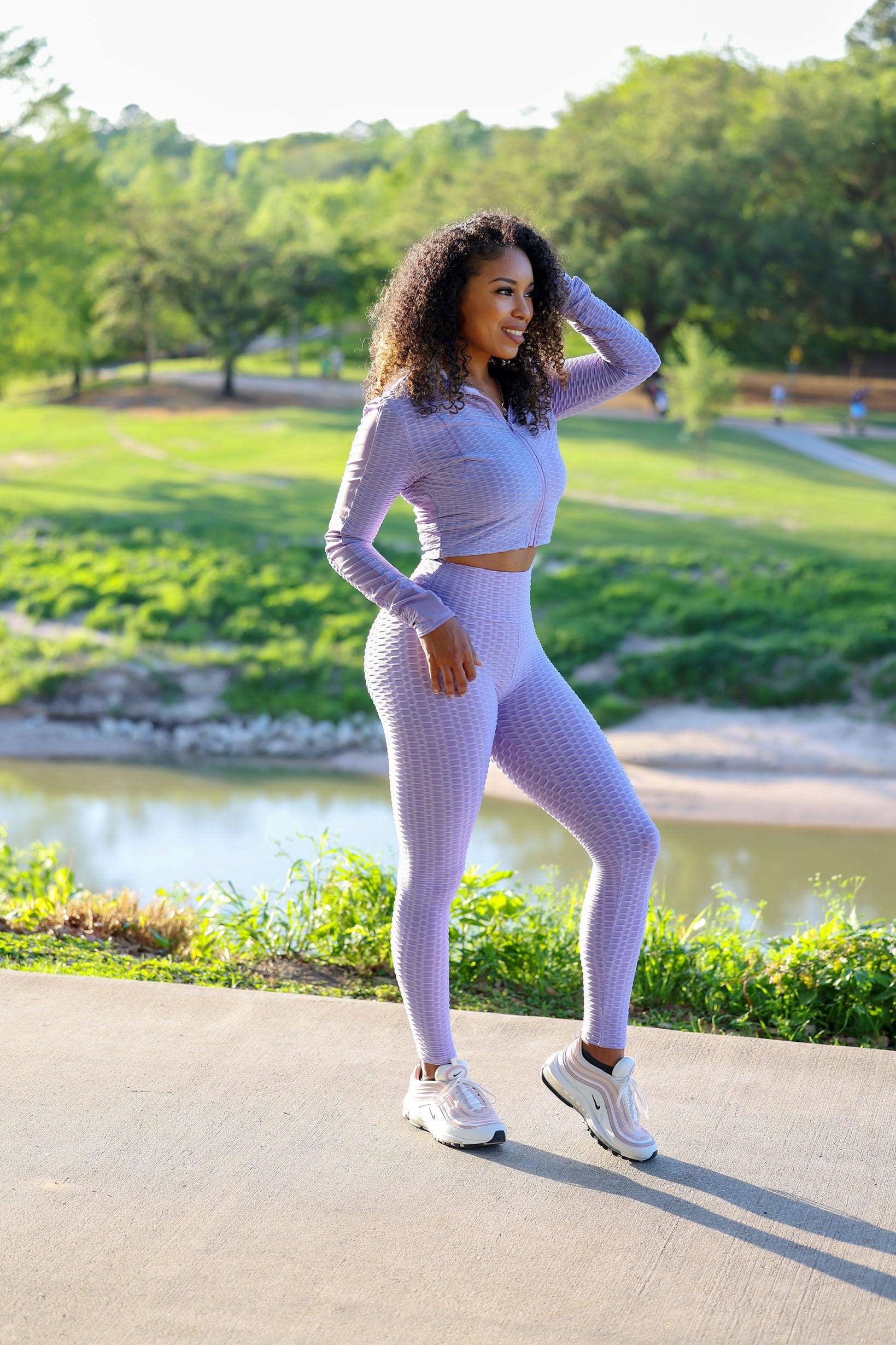 Women's Fitness workout jacket leggings