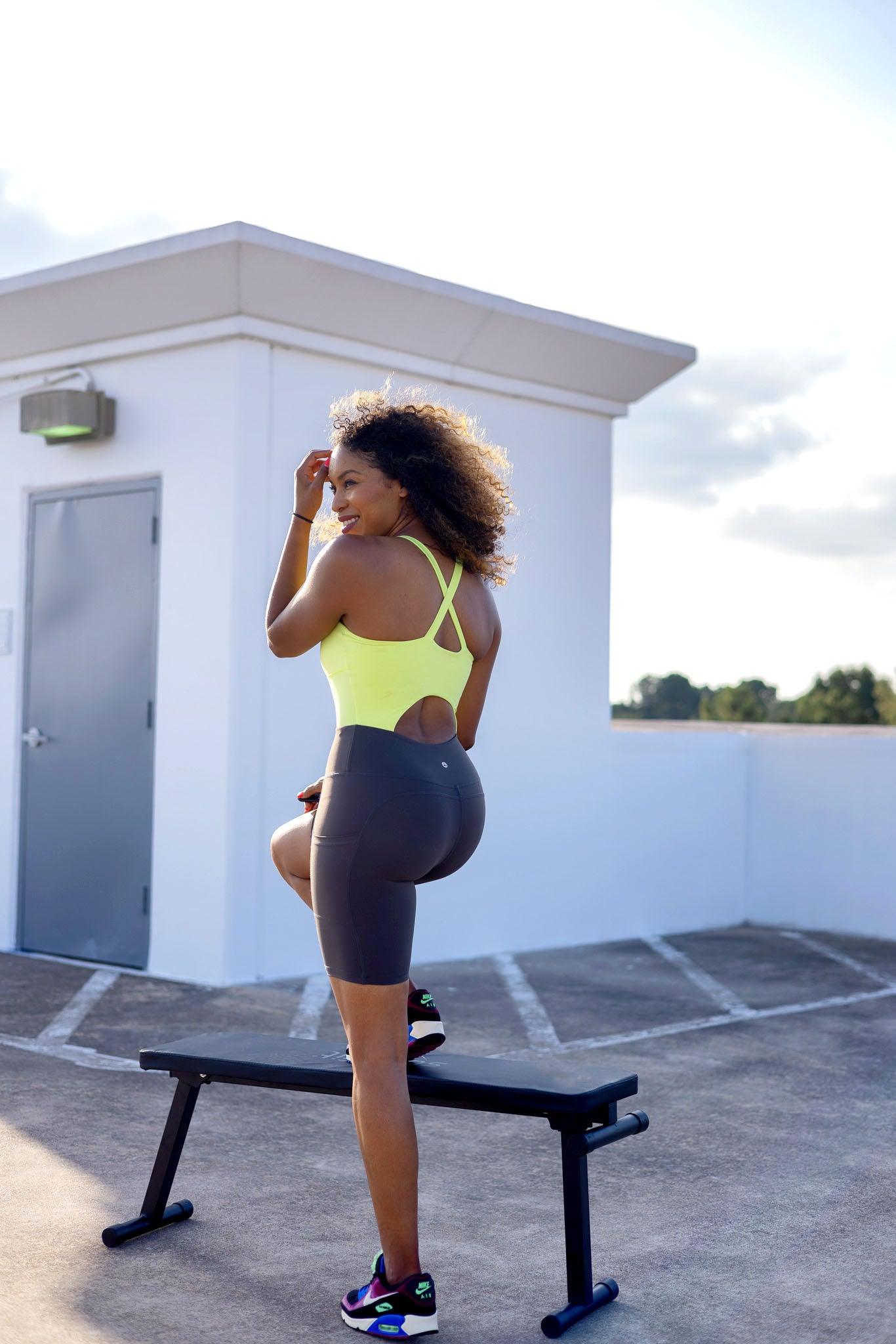 Zest Fitness Jumpsuit Shorts - Amira Fit