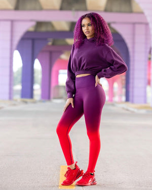 Ombre Contour Leggings - Amira Fit