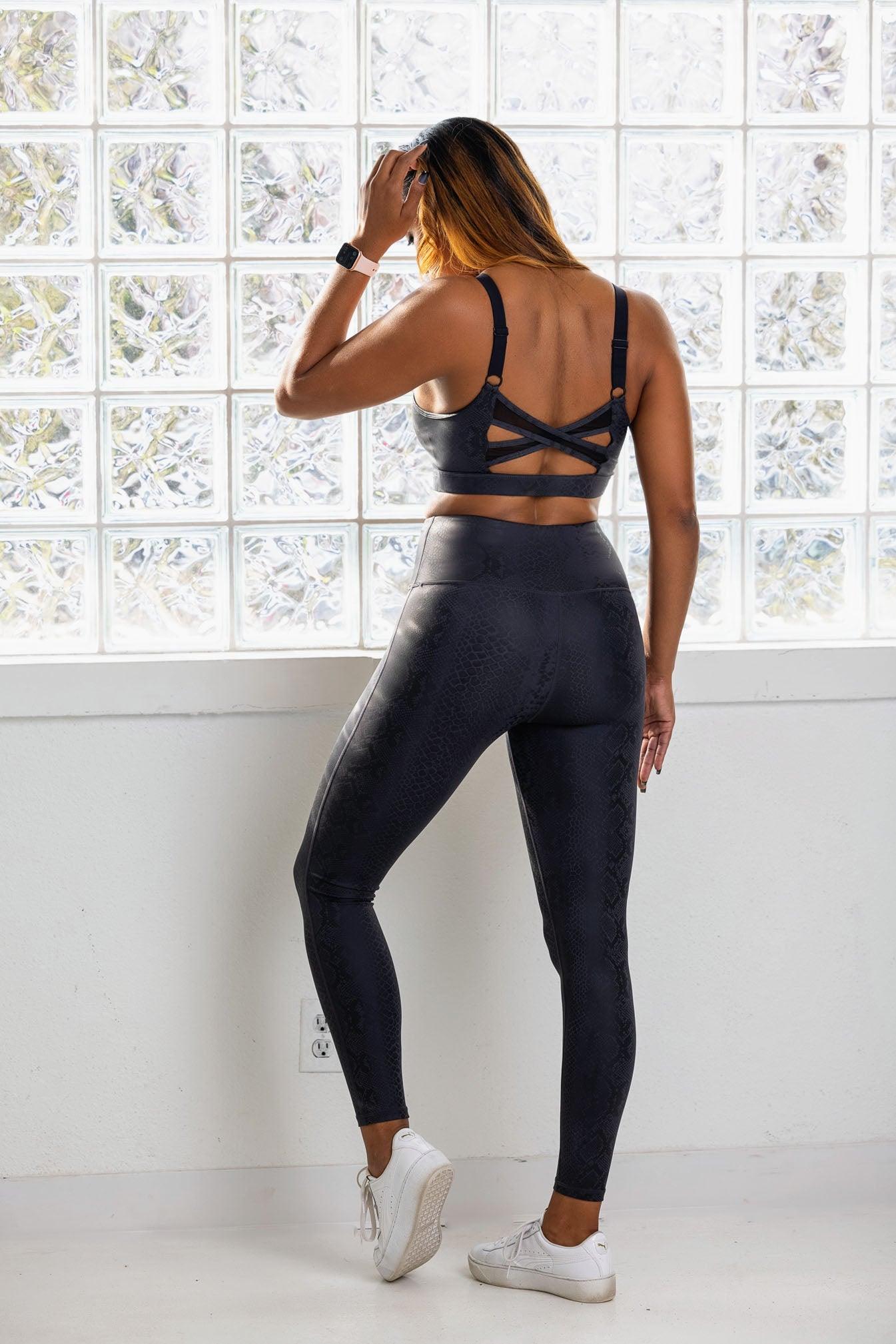 Black Mamba Leggings - Amira Fit